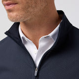 Mizzen + Main - Easton Quarter Zip - Navy
