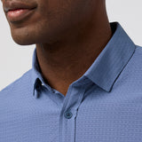 Mizzen + Main - Porter SS Shirt - Coastal Fjord