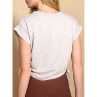 MPG Sport - Serene Side Cord Sleeveless Sweatshirt - Heather Oatmeal