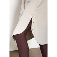 MPG Sport - Elevate Longline Shirt Jacket - Linen White