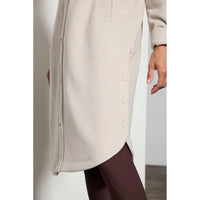 MPG Sport - Elevate Longline Shirt Jacket - Linen White