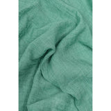 Naked Zebra - Cotton Short Sleeve Popover Blouse - Emerald