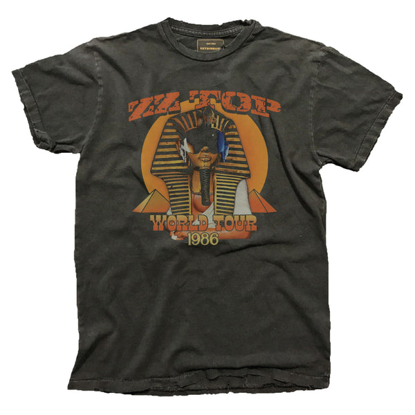 Retro Brand - ZZ Top World Tour 1986 - Vintage Black