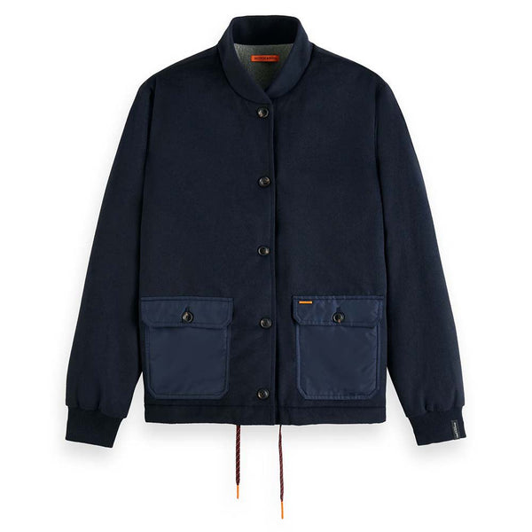 Scotch & Soda - Reversible Bomber Jacket - Night