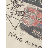 Scotch & Soda - Basquiat Artwork Relaxed Fit T-Shirt - Eggnog