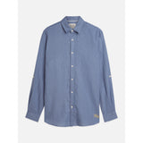 Scotch & Soda - Core Linen Regular Fit Shirt - Infinity