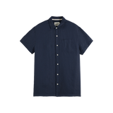 Scotch & Soda - Core Linen Shirt - Night