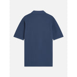 Scotch & Soda - Knitted Regular-Fit Polo - Ensign Blue