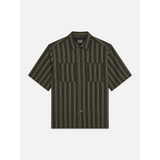 Scotch & Soda - Stripe Relaxed-Fit Short-Sleeved Shirt - Meteorite Stripe