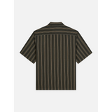 Scotch & Soda - Stripe Relaxed-Fit Short-Sleeved Shirt - Meteorite Stripe