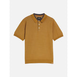 Scotch & Soda - Structured Knit Polo - Cathay Spice