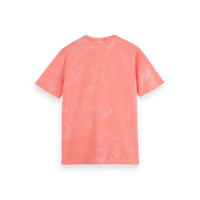 Scotch & Soda - Washed Pocket T-Shirt - Coral Reef