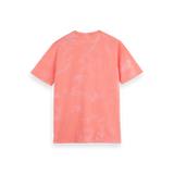 Scotch & Soda - Washed Pocket T-Shirt - Coral Reef