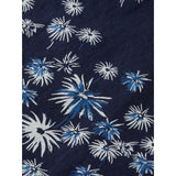 Scotch & Soda - Printed Short Sleeve Poplin Shirt - Blue Fireworks
