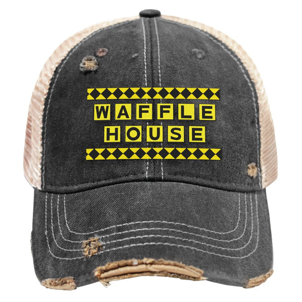 Retro Brand - Waffle House Distressed Snap Back - Black