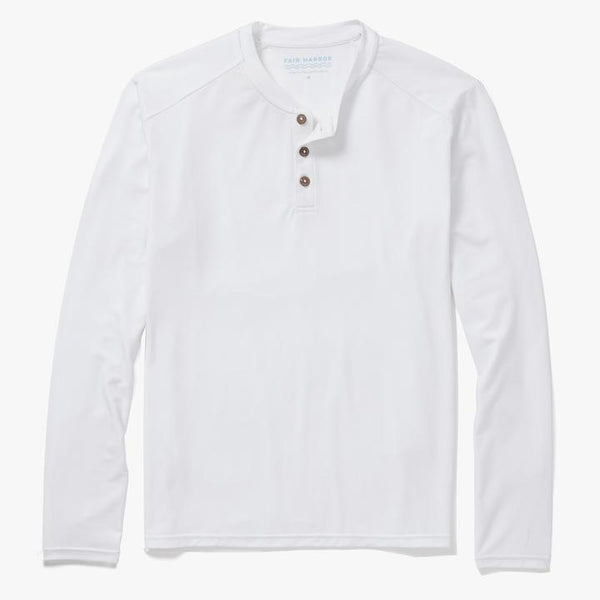 Fair Harbor - The SeaBreeze Henley - White
