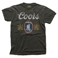 Retro Brand - Coors Black Label Unisex Tee - Vintage Black