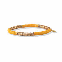 Ink + Alloy - Grace Solid Stretch Bracelet - Yellow and Gold