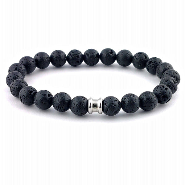 Steel & Barnett - Stones Bracelet Basic - Lava