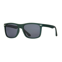 Blue Planet Eco-Eyewear - Jaymes - Matte Olive + Smoke Polarized