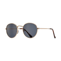 Blue Planet Eco-Eyewear - Ash - Matte Gold / Tortoise Tips / Smoke Polarized Lens