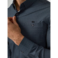 7 Diamonds - Pacos Long Sleeve Shirt - Black