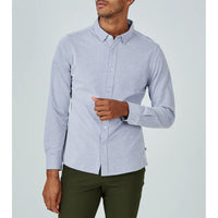 7 Diamonds - Oxford Long Sleeve Shirt - Blue