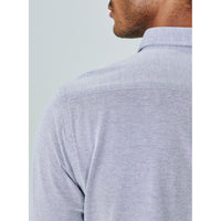 7 Diamonds - Oxford Long Sleeve Shirt - Blue