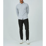 7 Diamonds - Oxford Long Sleeve Shirt - Grey