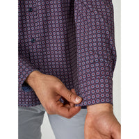 7 Diamonds - Meknes Long Sleeve Shirt - Maroon