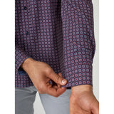 7 Diamonds - Meknes Long Sleeve Shirt - Maroon