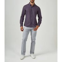 7 Diamonds - Meknes Long Sleeve Shirt - Maroon