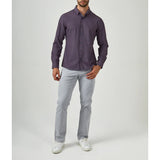 7 Diamonds - Meknes Long Sleeve Shirt - Maroon
