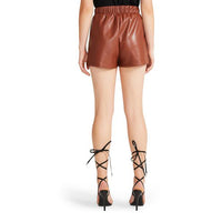 Steve Madden - Faux the Record Short - Cognac