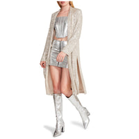 Steve Madden - Show Stopper Duster - Silver