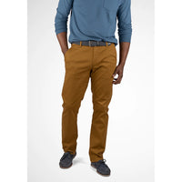 Tailor Vintage - Airotec Performance Stretch Bedford Cord Slim Chino Pant - Bronze Brown