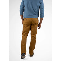 Tailor Vintage - Airotec Performance Stretch Bedford Cord Slim Chino Pant - Bronze Brown