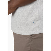 Tailor Vintage - Lightweight Stretch Waffle Henley - Oatmeal Heather