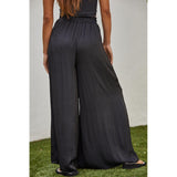 By Together - Pure Bliss Satin Slit Pants
