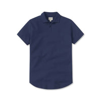 Cuts - Prestige Polo Curve Hem - Pacific Blue