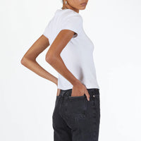 Cuts - Tomboy Tee - White