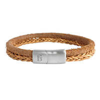 Steel & Barnett - Leather Bracelet Denby - Camel
