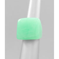 Mint Resin Signet Ring