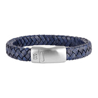 Steel & Barnett - Leather Bracelet Cornall - Marine
