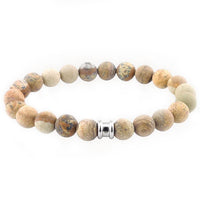 Steel & Barnett - Stones Bracelet Basic - Wood