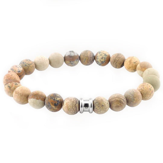 Steel & Barnett - Stones Bracelet Basic - Wood
